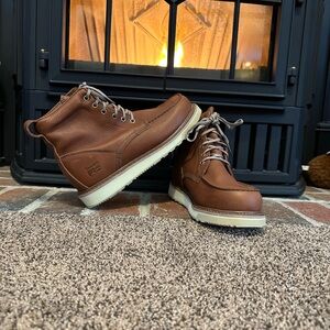 Brand New Mens (8.5) 6”Timberland pro soft toe wedge work boot
